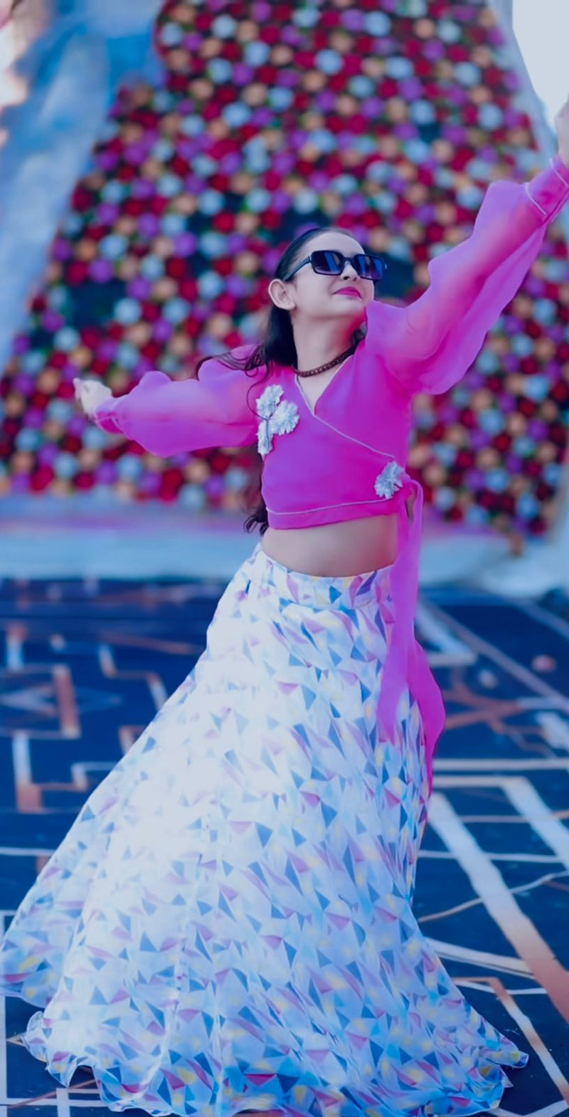 New Designer Heavy Organja Silk Lehengaa -Choli OC-158