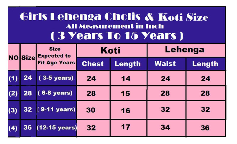 New Designer Lehenga Choli With Koti Ready To Wear Collection OC-210 Hot Pink