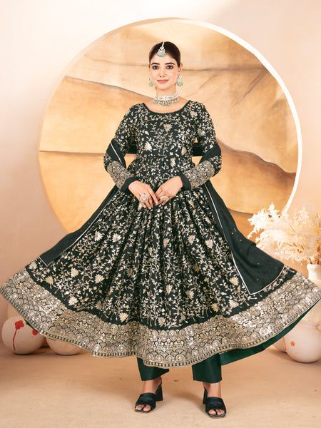 Ellie's Party Wear Anarkali Suit Set