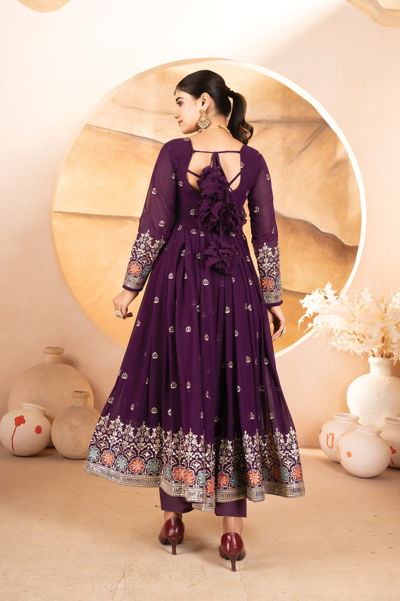 Athena's Beautiful Anarkali Suit Set