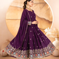 Athena's Beautiful Anarkali Suit Set