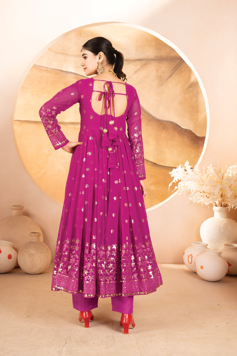 Josie's Trendy Anarkali Suit Set
