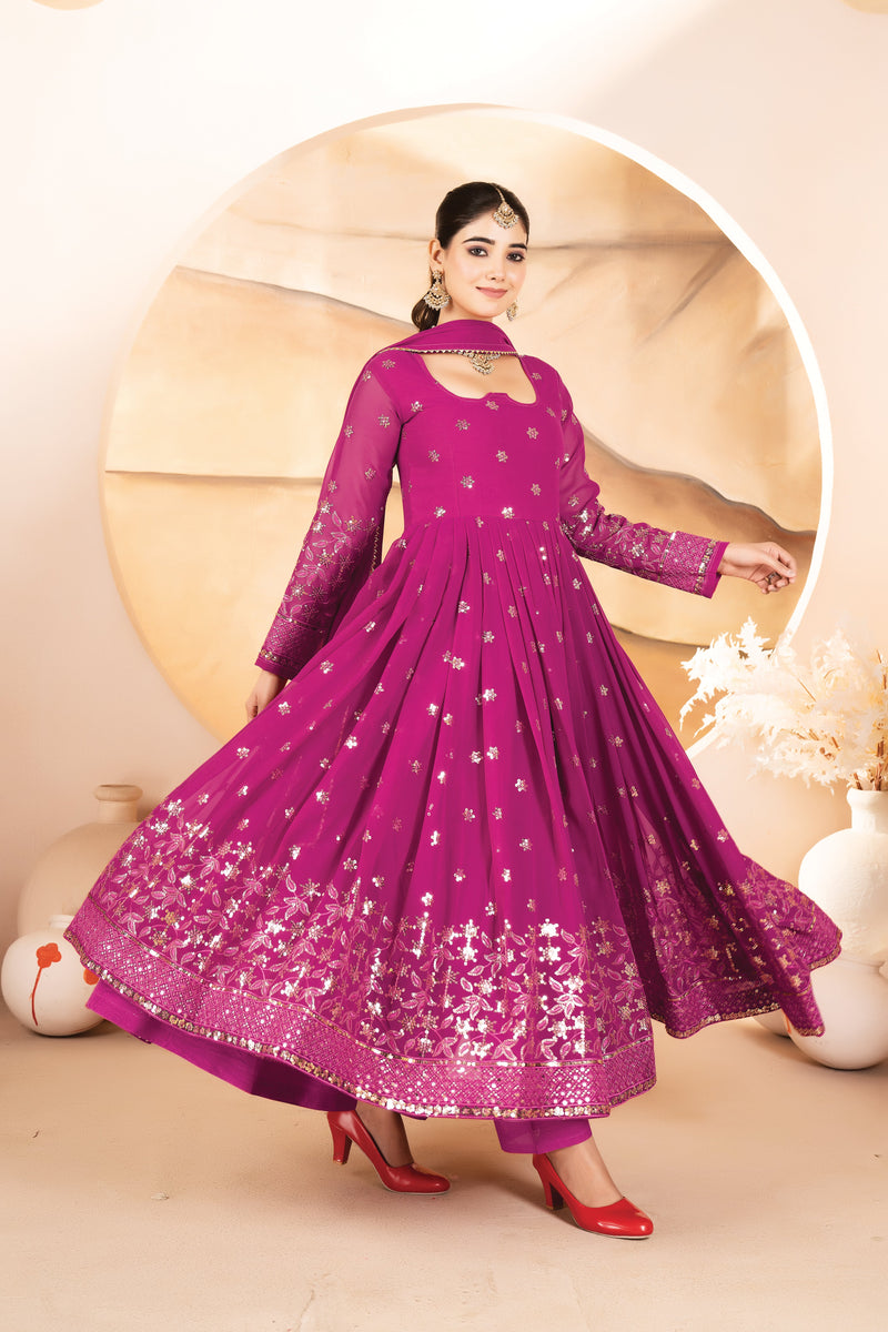 Josie's Trendy Anarkali Suit Set
