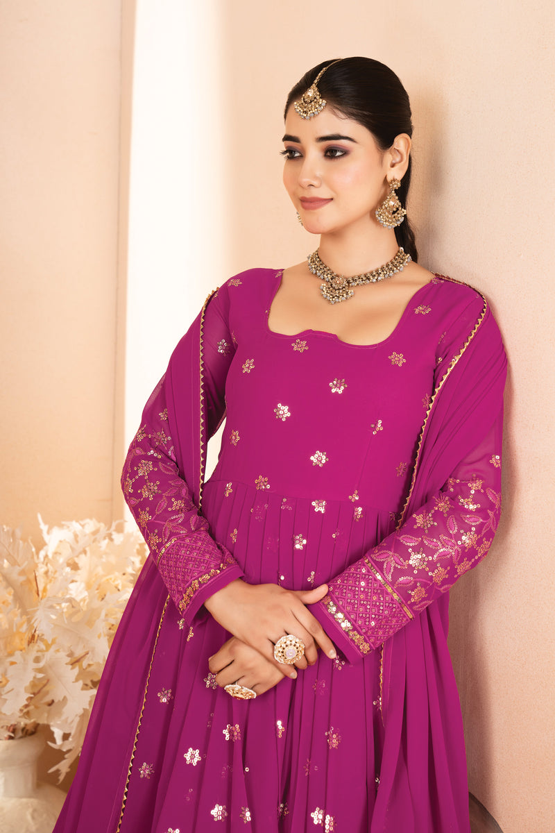 Josie's Trendy Anarkali Suit Set