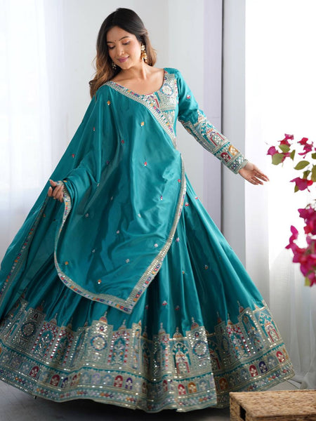 warya's Premium Quality Heavy Traditional Rama Lehenga Choli