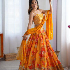 Awarya's Premium Quality Heavy Traditional Koti Lehenga Choli