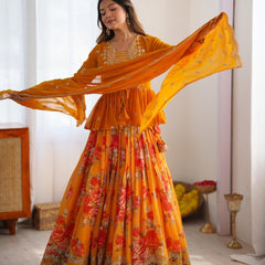 Awarya's Premium Quality Heavy Traditional Koti Lehenga Choli