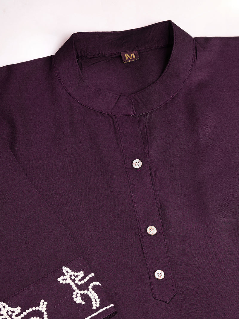 Viscose Rayon Embroidery Work Kurta Pant Set for Womens Stylish Ethnic Wear for Festive & Casual Occasions