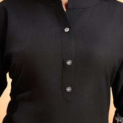 Viscose Rayon Embroidery Work Kurta Pant Set for Womens Stylish Ethnic Wear for Festive & Casual Occasions