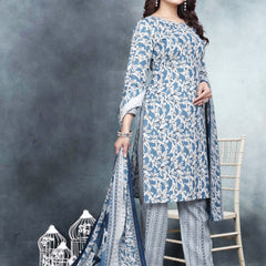 Floral Print Kurta, Trouser/Pant & Dupatta Set
