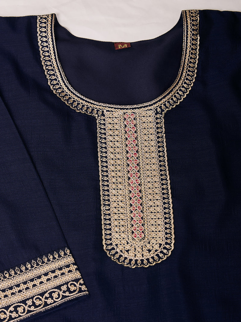 Multi Sequence with cording Work Kurti Set