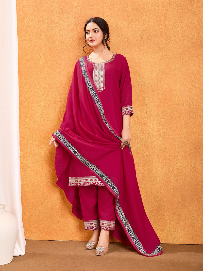 Multi Sequence with cording Work Kurti Set