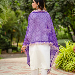 Elegant Silk Kurti Set with Embroidered Kurti, Printed Pants & Dupatta– by QueenVastra