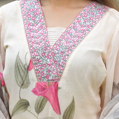 Georgette Kurta and Pant & Dupatta Set – by QueenVastra