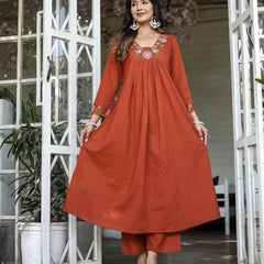 Anarkali Ensemble – Grace in Every Thread– by QueenVastra