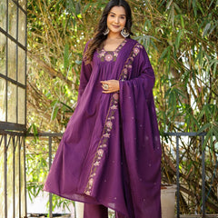 Anarkali Ensemble – Grace in Every Thread– by QueenVastra