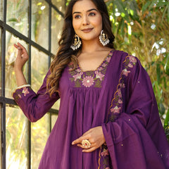 Anarkali Ensemble – Grace in Every Thread– by QueenVastra