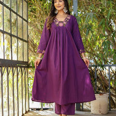 Anarkali Ensemble – Grace in Every Thread– by QueenVastra