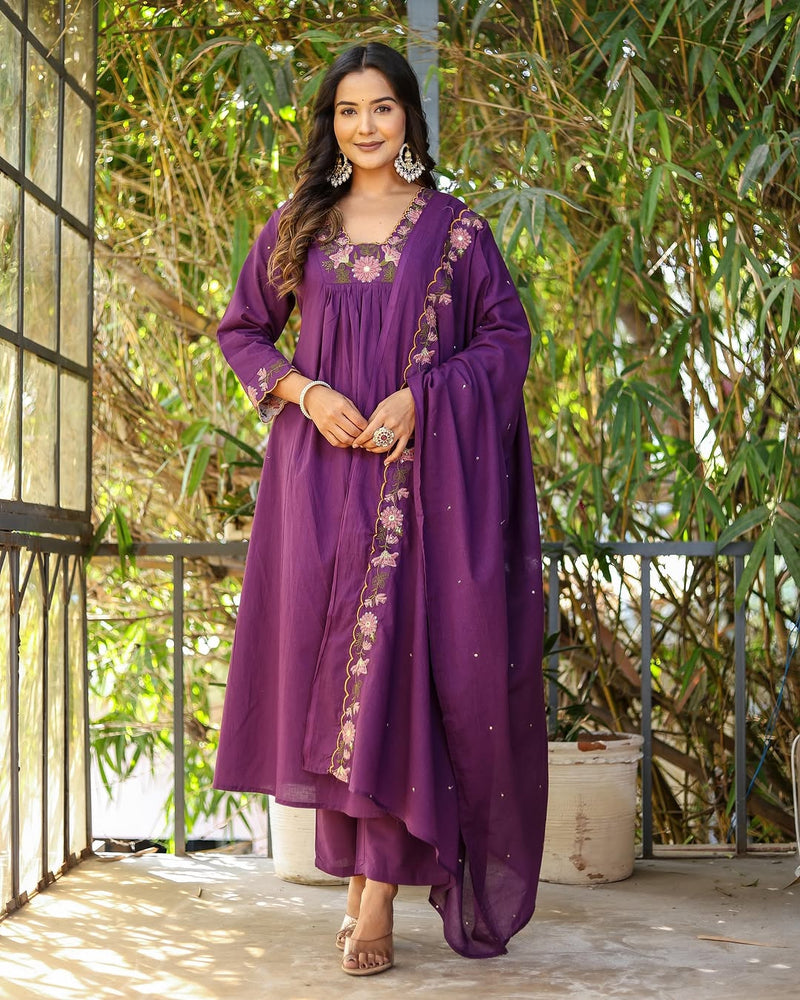 Anarkali Ensemble – Grace in Every Thread– by QueenVastra