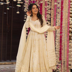 Madhvi Heavy Embroidered Maxi Set