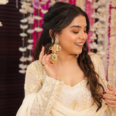 Madhvi Heavy Embroidered Maxi Set