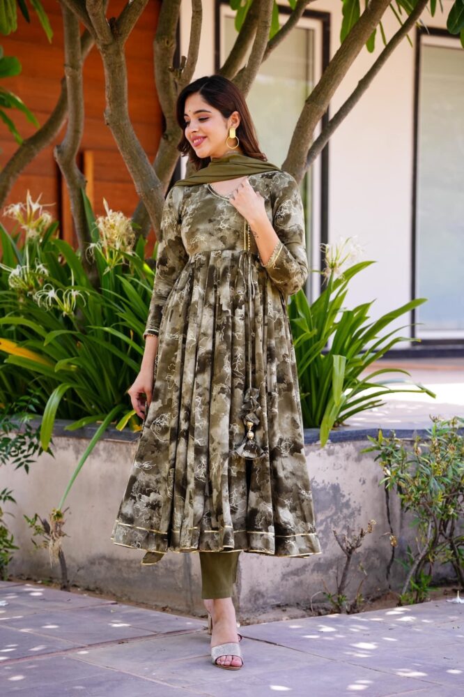 Hetvi's  Anarkali Suit Set