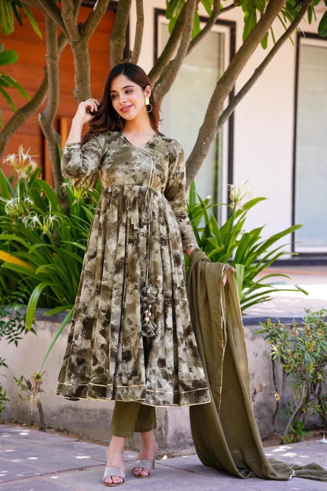 Hetvi's  Anarkali Suit Set