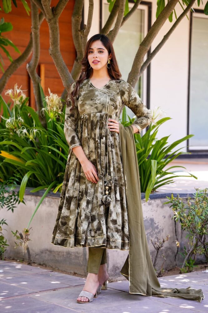 Hetvi's  Anarkali Suit Set