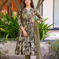 Hetvi's  Anarkali Suit Set