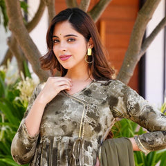 Hetvi's  Anarkali Suit Set