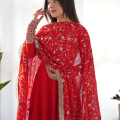 SHARON ANARKALI DUPATTA SET