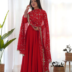 SHARON ANARKALI DUPATTA SET
