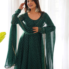 PURE SOFT FOX GEORGETTE LAHERIYA PRINT DKB-264