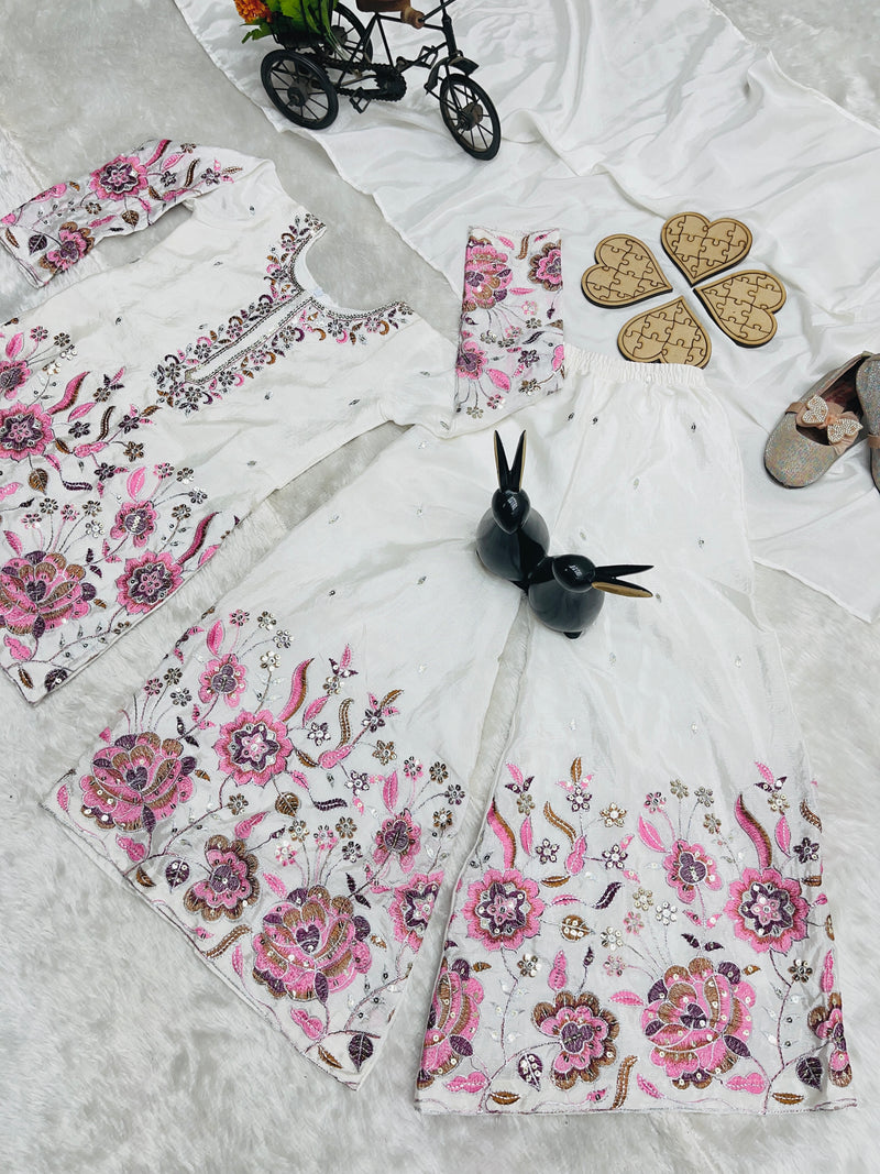 TRENDING TOP WITH SHARARA AND DUPATTA SET READY TO WEAR COLLECTION OC-212