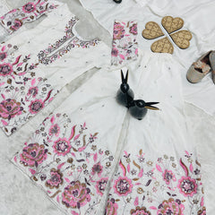 TRENDING TOP WITH SHARARA AND DUPATTA SET READY TO WEAR COLLECTION OC-212