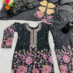 TRENDING TOP WITH SHARARA AND DUPATTA SET READY TO WEAR COLLECTION OC-212