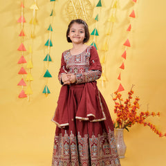 New Festival Lehenga Choli Ready To Wear Collection OC-211 maroon