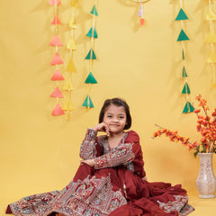 New Festival Lehenga Choli Ready To Wear Collection OC-211 maroon