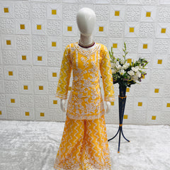 DESIGNER WEAR TOP WITH SHARARA AND DUPATTA SET READY TO WEAR COLLECTION OC-216