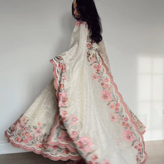 Aarushi Heavy Pure Vichitra Silk Gown