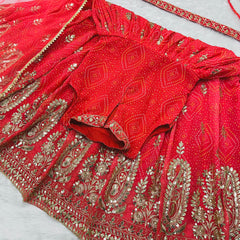 New Designer Heavy Fox Georgette Embroidered Siqunce Work Gownn OC-164