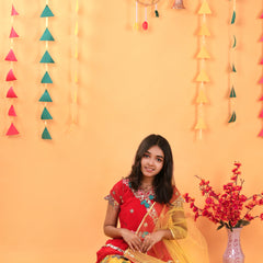 NEW DESIGNER KEDIYA STYLE LAHENGAA SET FULLY STTICHED OC-187 Yellow