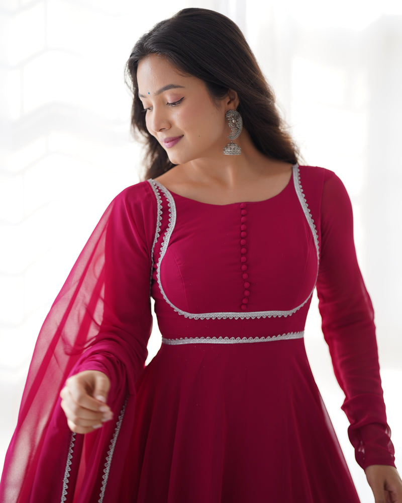 Nirali's Premium Anarkali Suit Set