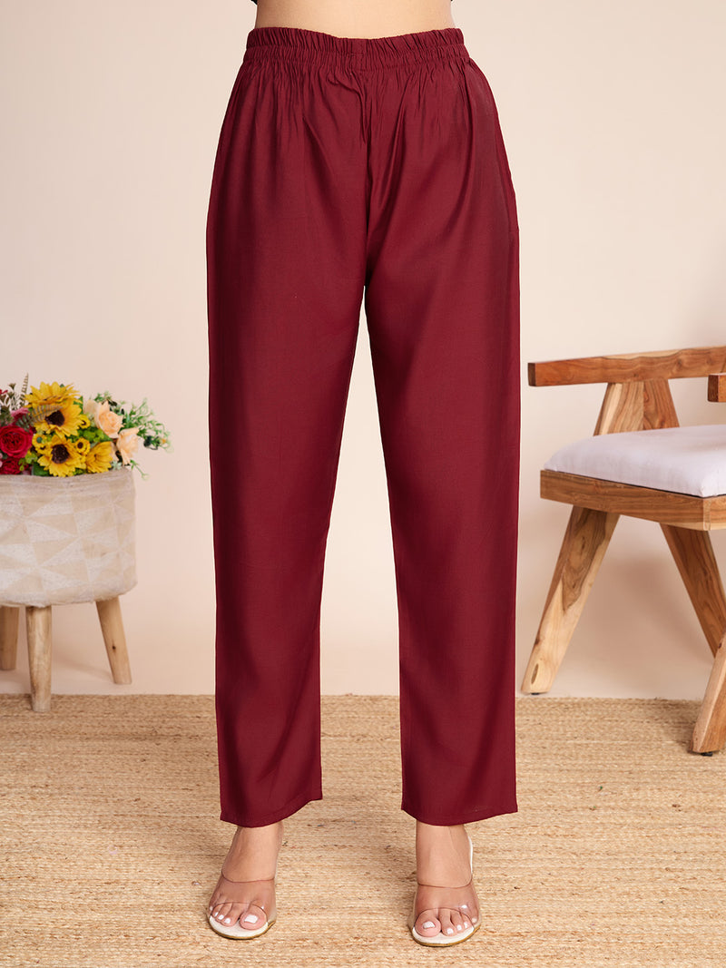 Queen Vastra Mirror Hand Work Silk Kurti Set