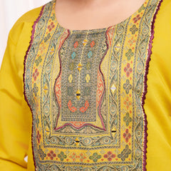 Roman Silk Kurta With Bottom & Dupatta Set