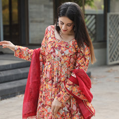 Charmi's Multi Coloured Anarkali Suit