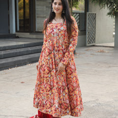 Charmi's Multi Coloured Anarkali Suit