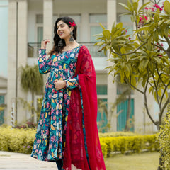 RADHIKA'S ANARKALI SUIT SET 6017