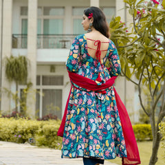 RADHIKA'S ANARKALI SUIT SET 6017