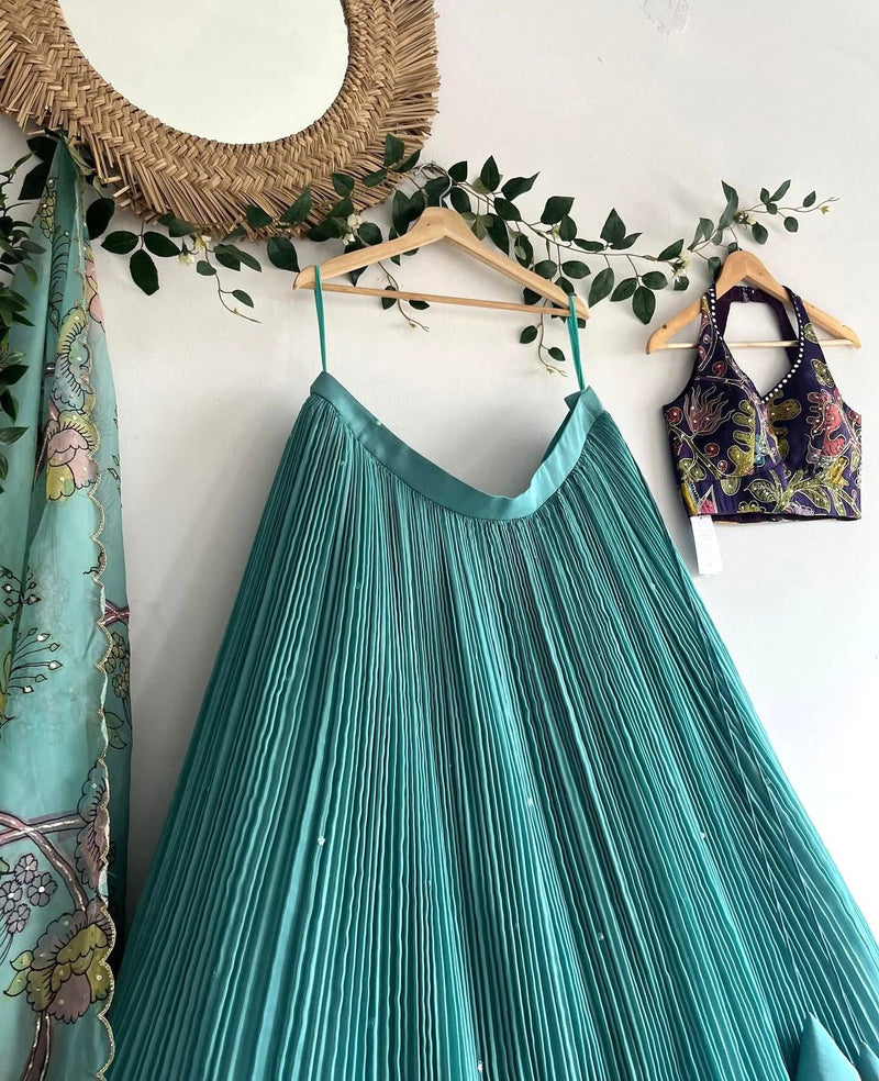 New Festival Lehenga Choli Set Ready To Wear Collection OC-215